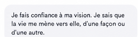 Témoignage d'une participante du challenge 6