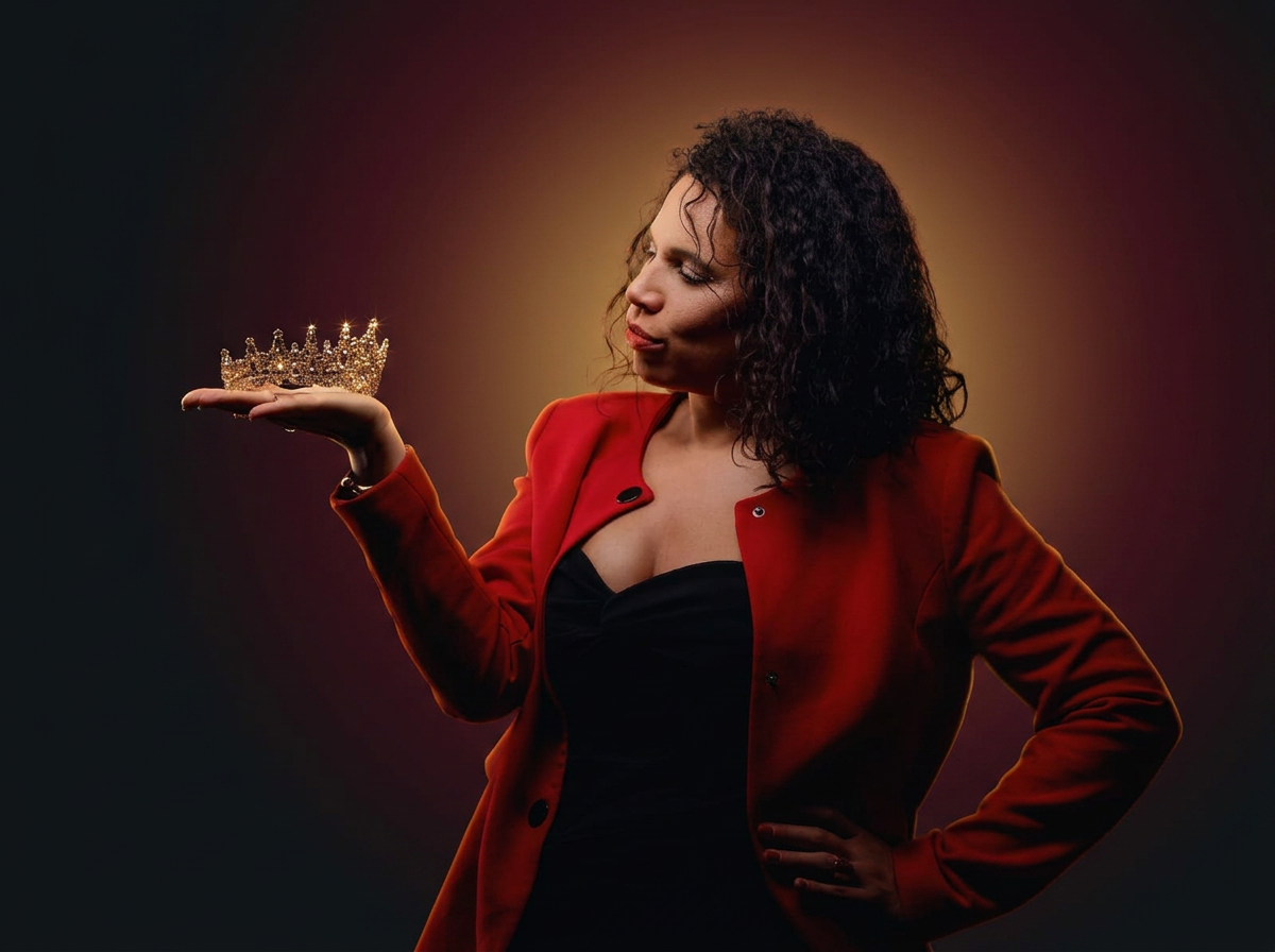 La Reine et sa couronne