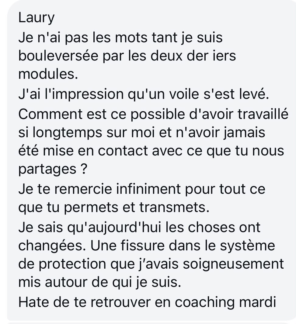 Témoignage d'une participante 4